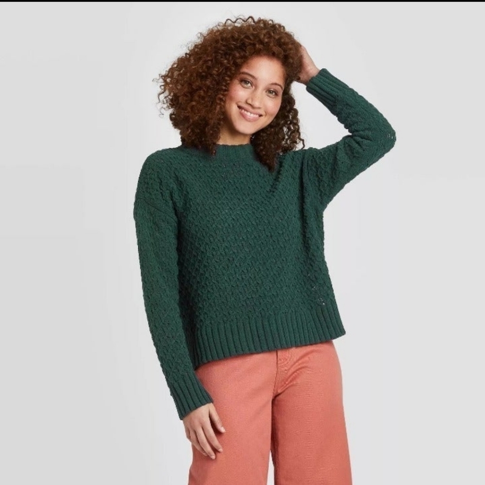 A New Day Crewneck Pullover Sweater